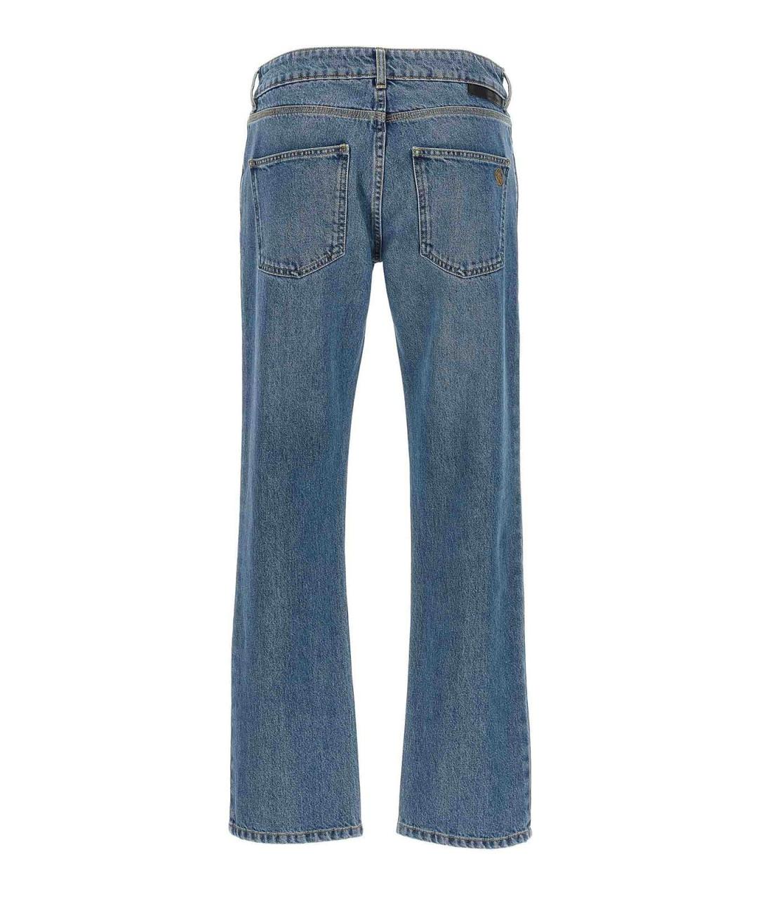 STELLA MCCARTNEY Синие хлопковые джинсы клеш, фото 2