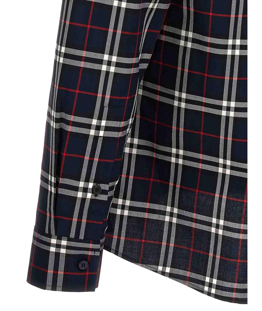 BURBERRY Мульти хлопковая кэжуал рубашка, фото 4