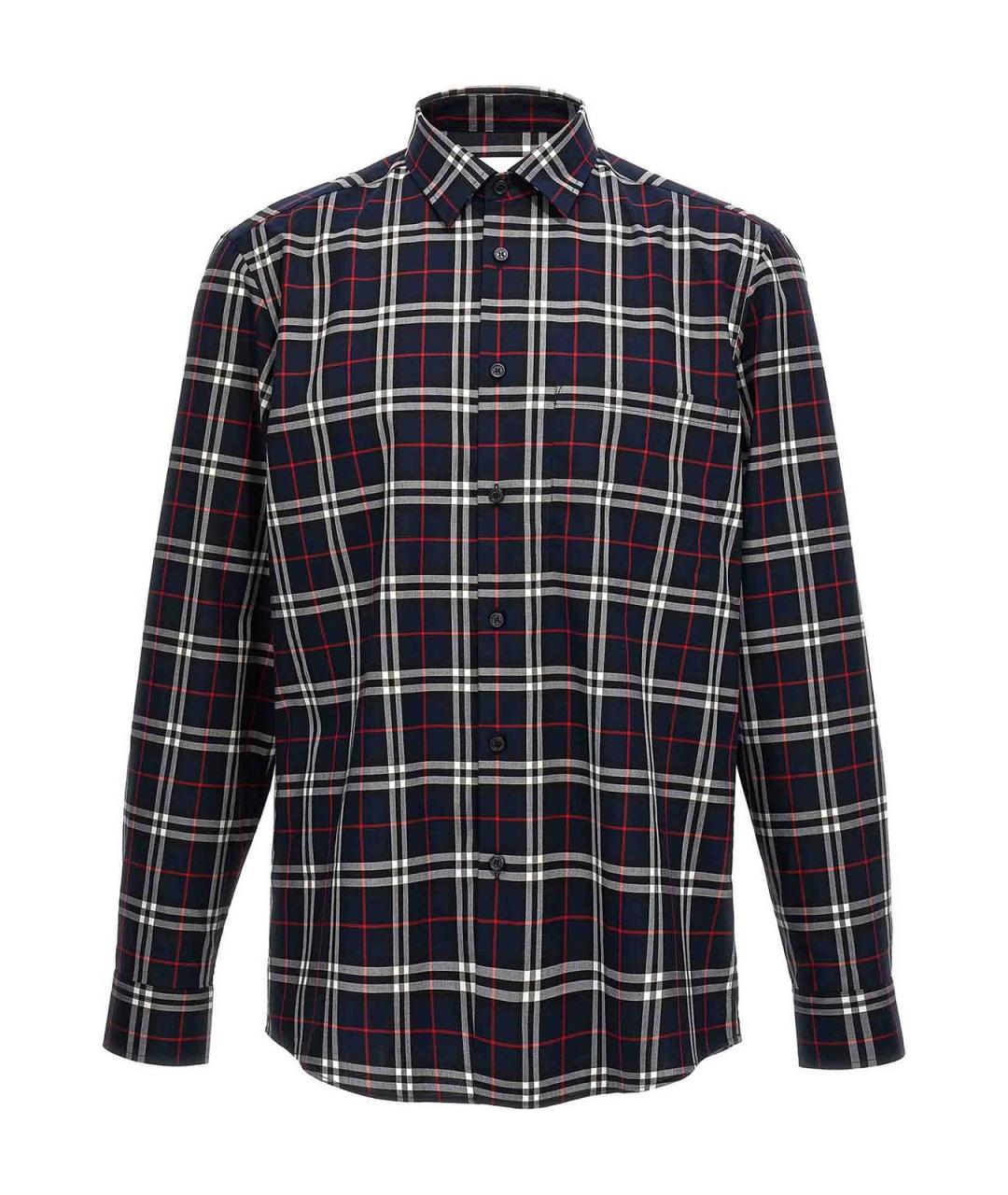 BURBERRY Мульти хлопковая кэжуал рубашка, фото 1