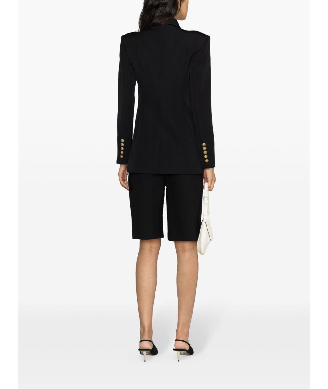 BALMAIN Черная шерстяная куртка, фото 2