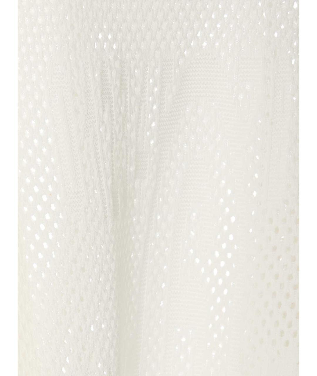 MM6 MAISON MARGIELA Белый хлопковый джемпер / свитер, фото 3