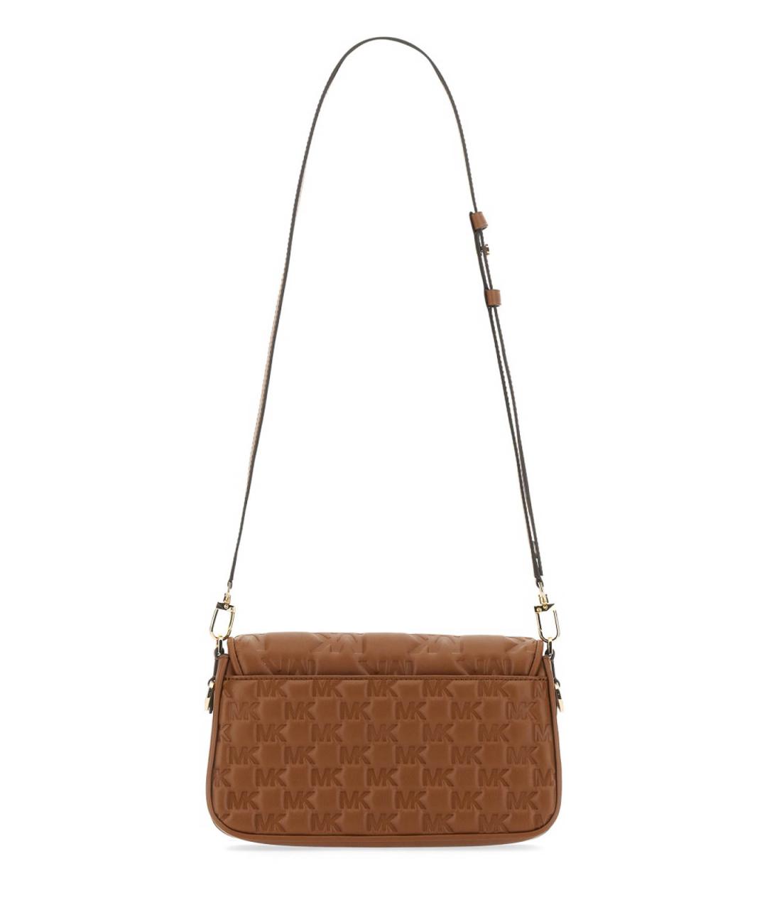 MICHAEL MICHAEL KORS Коричневая синтетическая сумка через плечо, фото 2