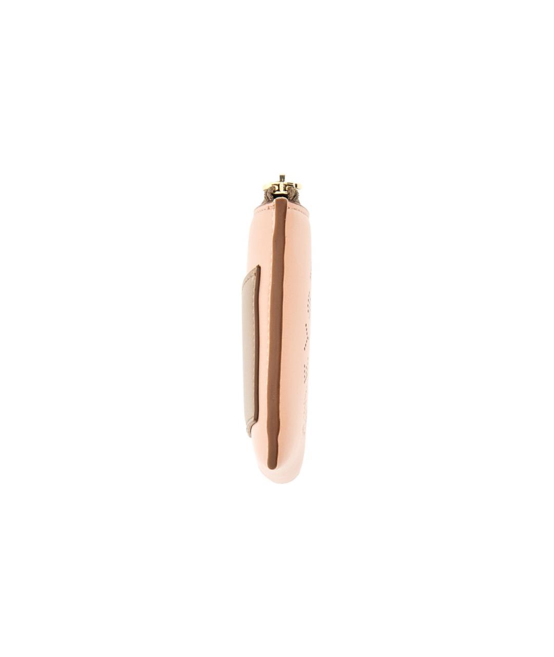 STELLA MCCARTNEY Розовый полиуретановый кошелек, фото 4
