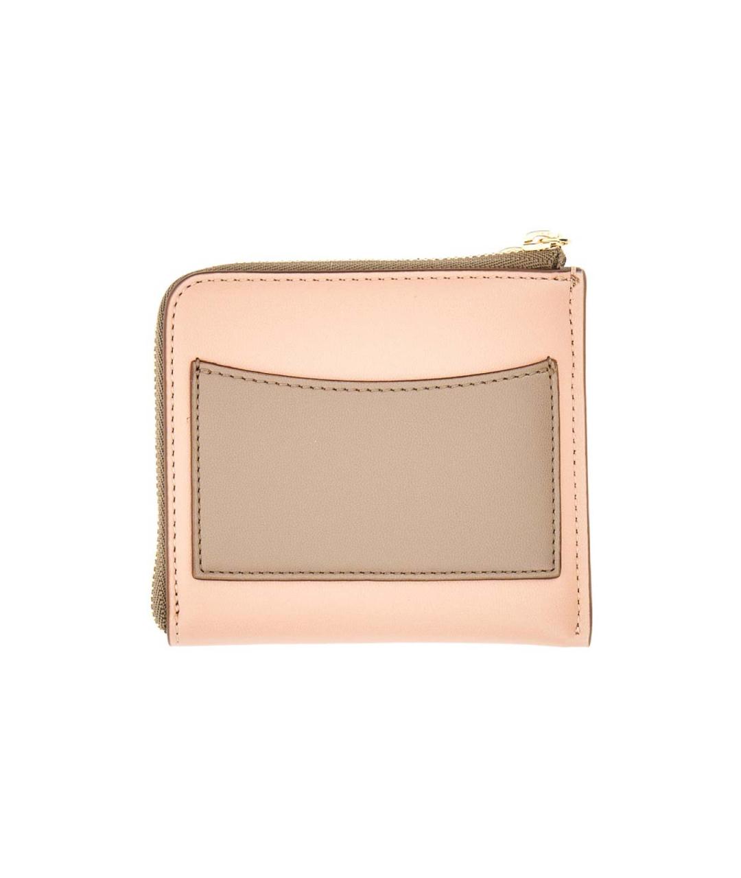 STELLA MCCARTNEY Розовый полиуретановый кошелек, фото 2