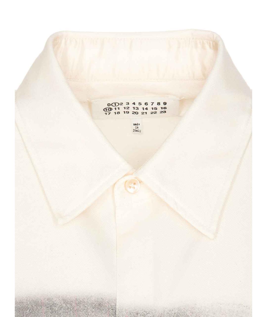 MAISON MARGIELA Мульти полиэстеровая рубашка, фото 4