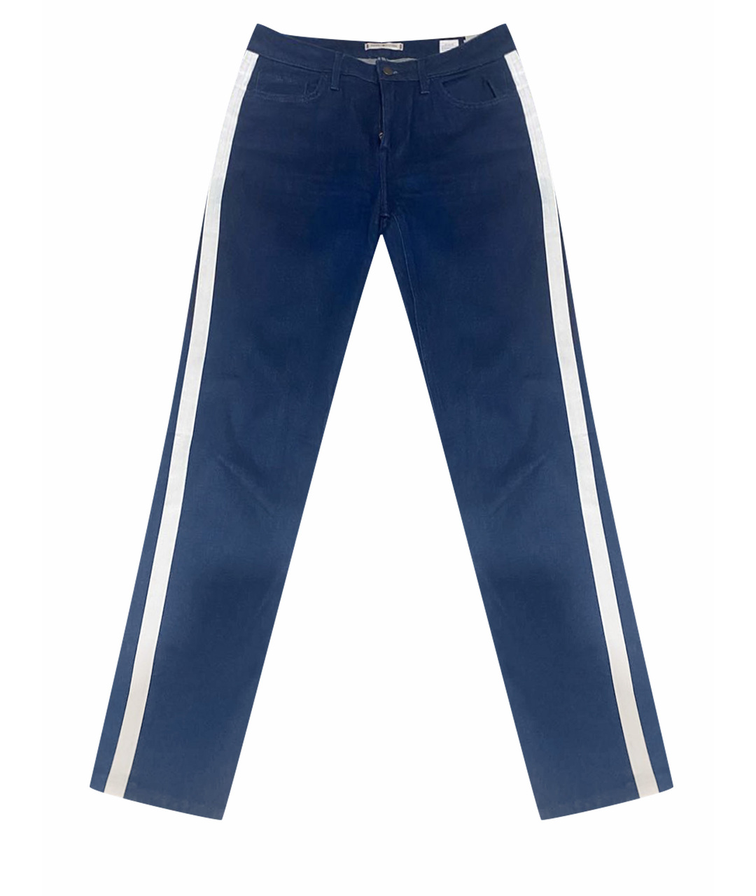 HILFIGER COLLECTION Синие хлопковые прямые джинсы, фото 1