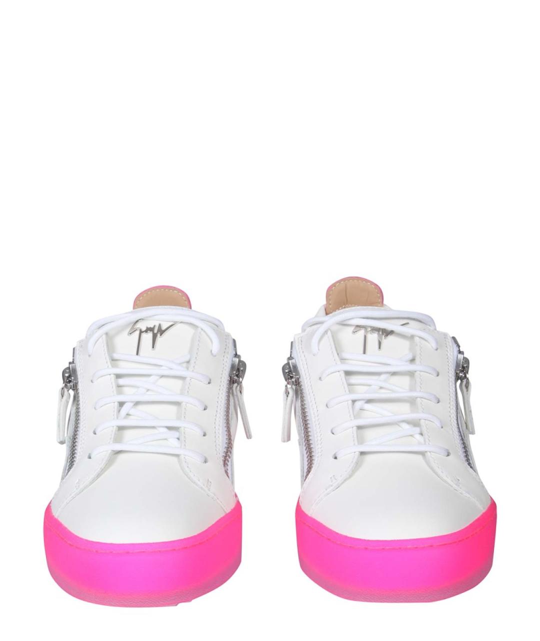 GIUSEPPE ZANOTTI DESIGN Белые резиновые кроссовки, фото 2