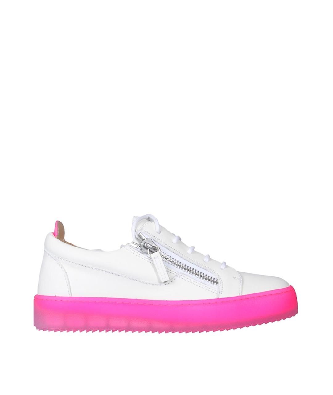 GIUSEPPE ZANOTTI DESIGN Белые резиновые кроссовки, фото 1