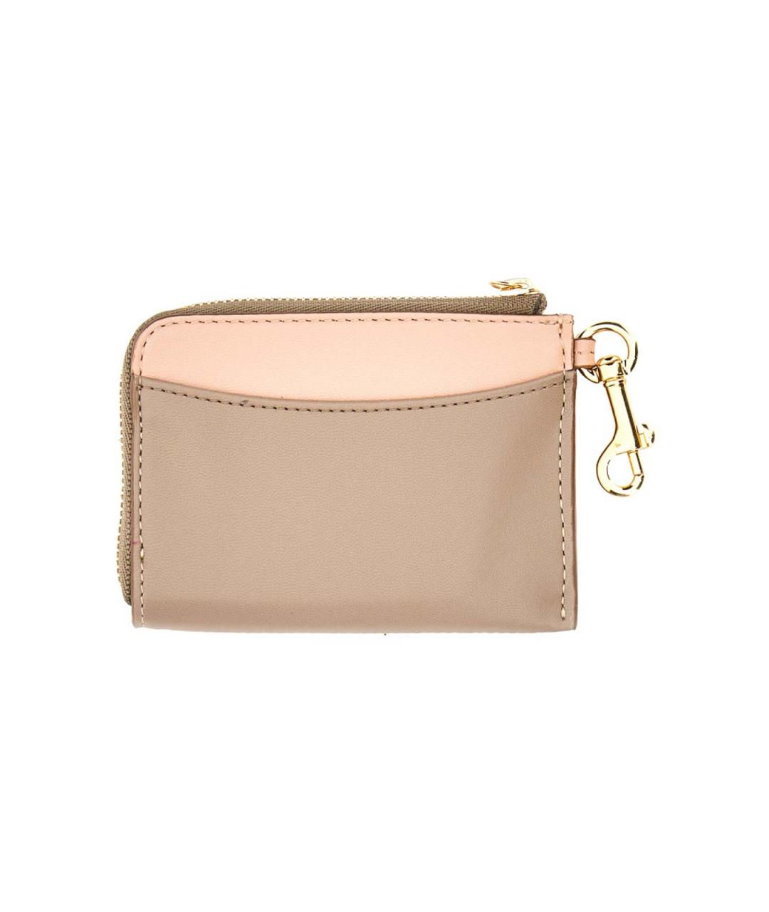 STELLA MCCARTNEY Розовый полиуретановый кошелек, фото 2