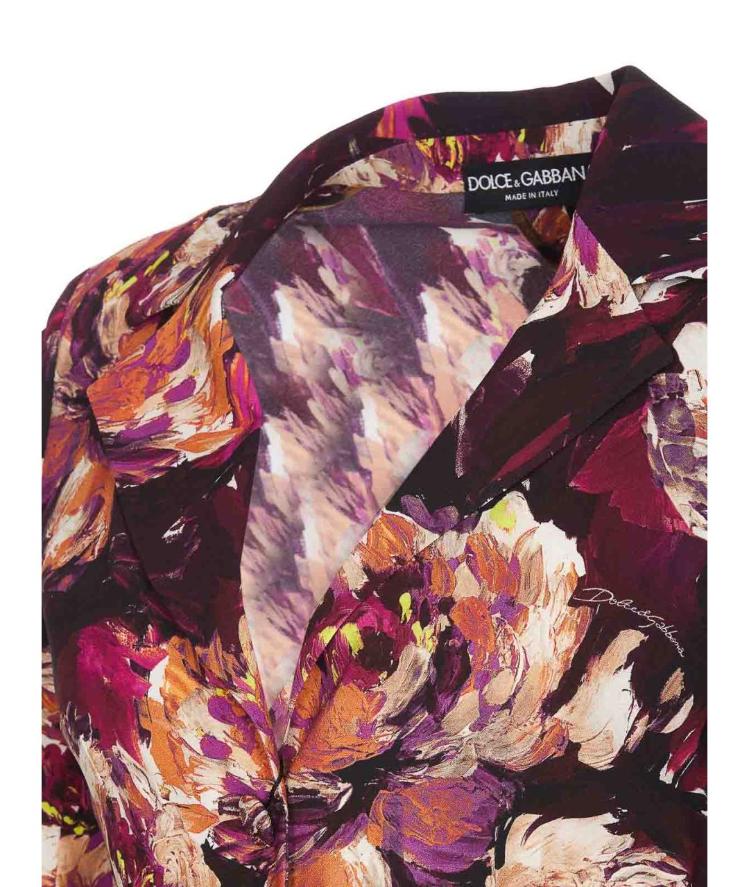 DOLCE&GABBANA Мульти вискозный жакет/пиджак, фото 3