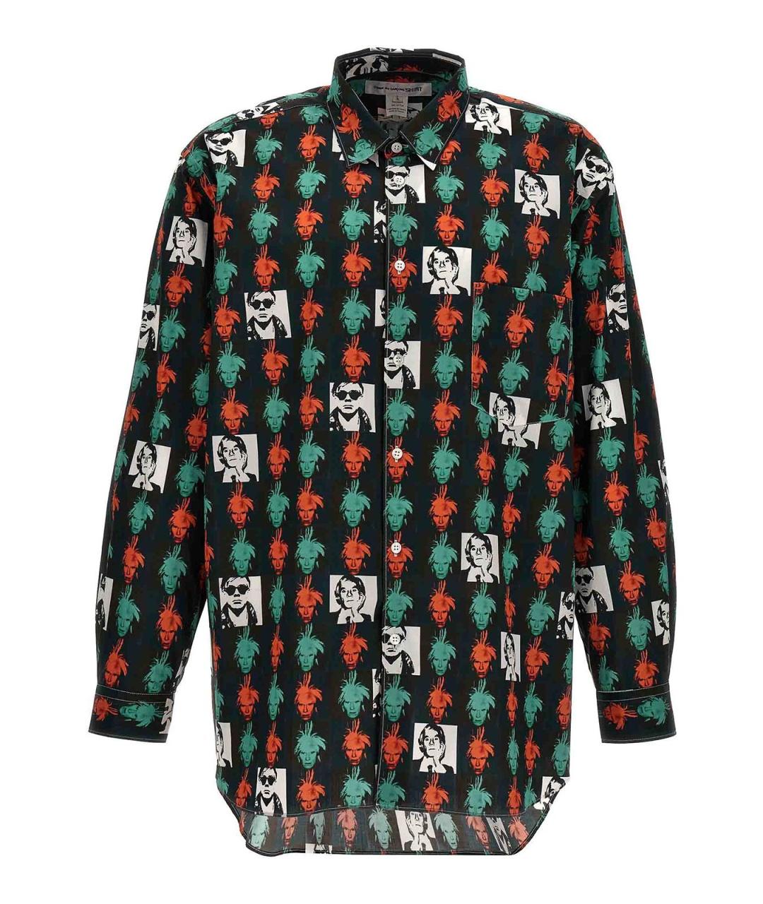 COMME DES GARÇONS Мульти хлопковая классическая рубашка, фото 1
