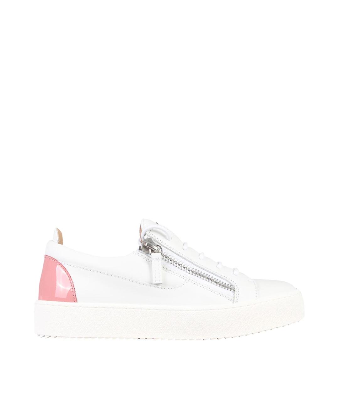 GIUSEPPE ZANOTTI DESIGN Белые резиновые кроссовки, фото 1