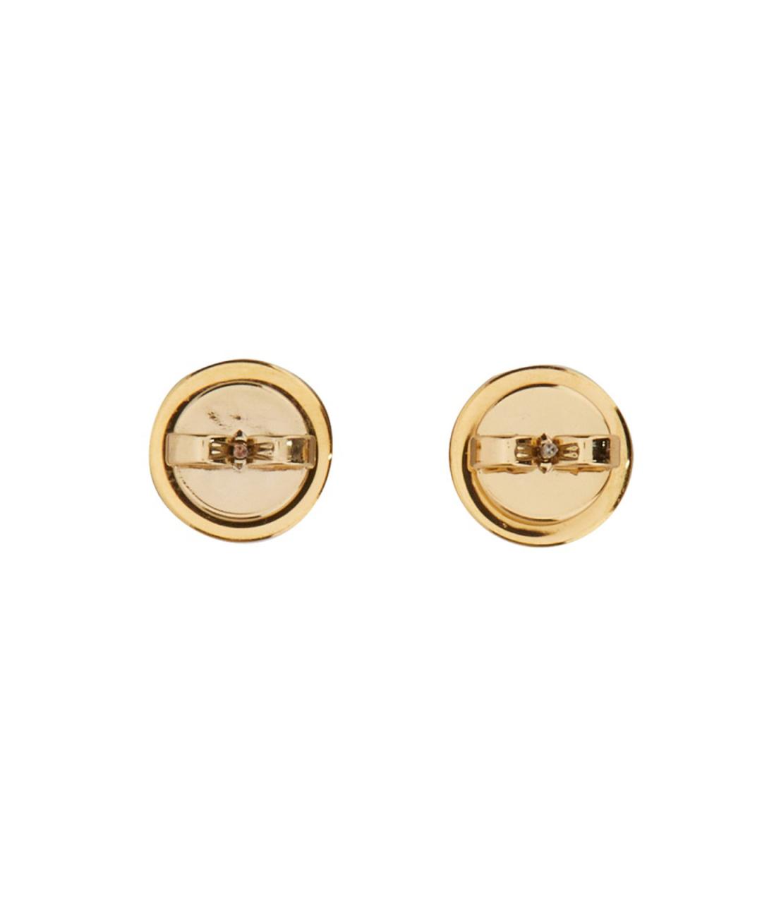 TORY BURCH Золотые металлические серьги, фото 2
