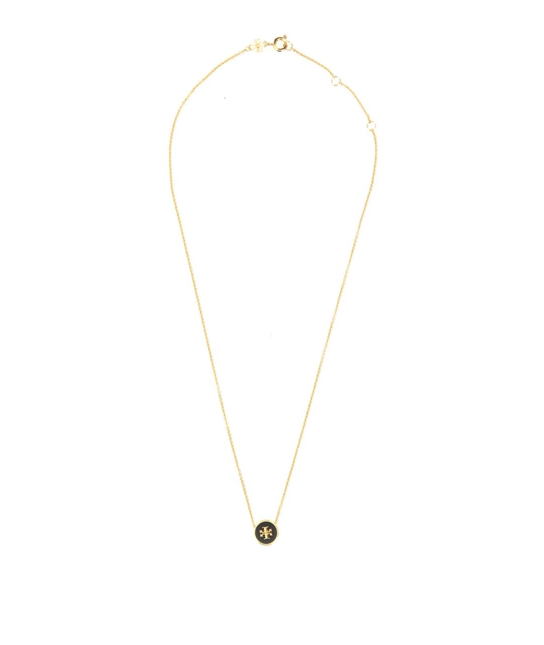 TORY BURCH Золотое металлическое колье, фото 1