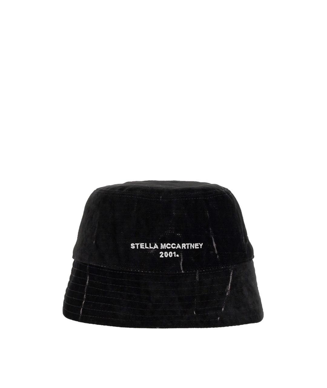 STELLA MCCARTNEY Черная хлопковая кепка, фото 1