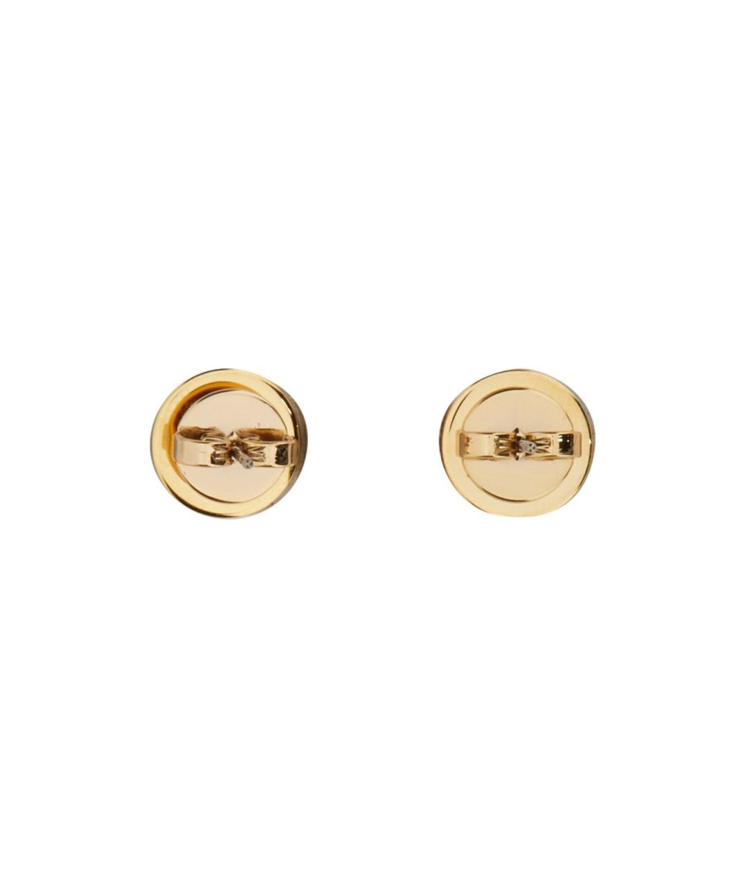 TORY BURCH Золотые металлические серьги, фото 2