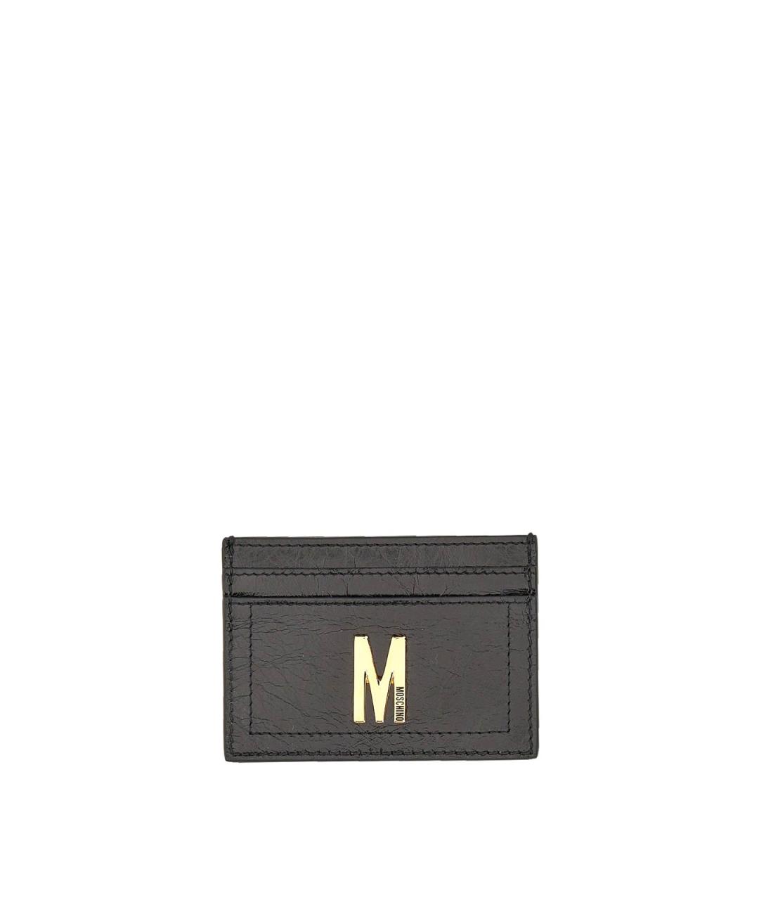 MOSCHINO Черный кардхолдер, фото 1