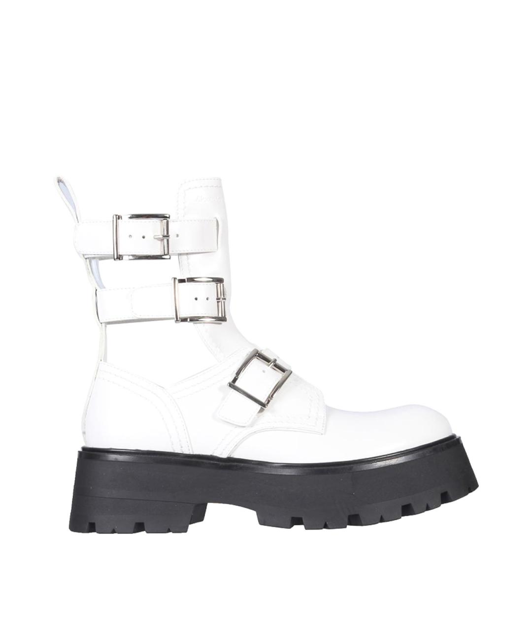 ALEXANDER MCQUEEN Белые сапоги, фото 1