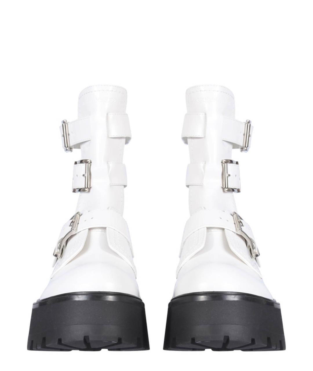 ALEXANDER MCQUEEN Белые сапоги, фото 2