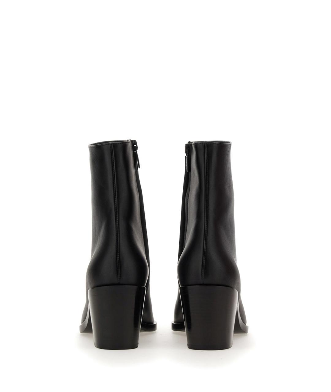 GIANVITO ROSSI Черные кожаные сапоги, фото 2