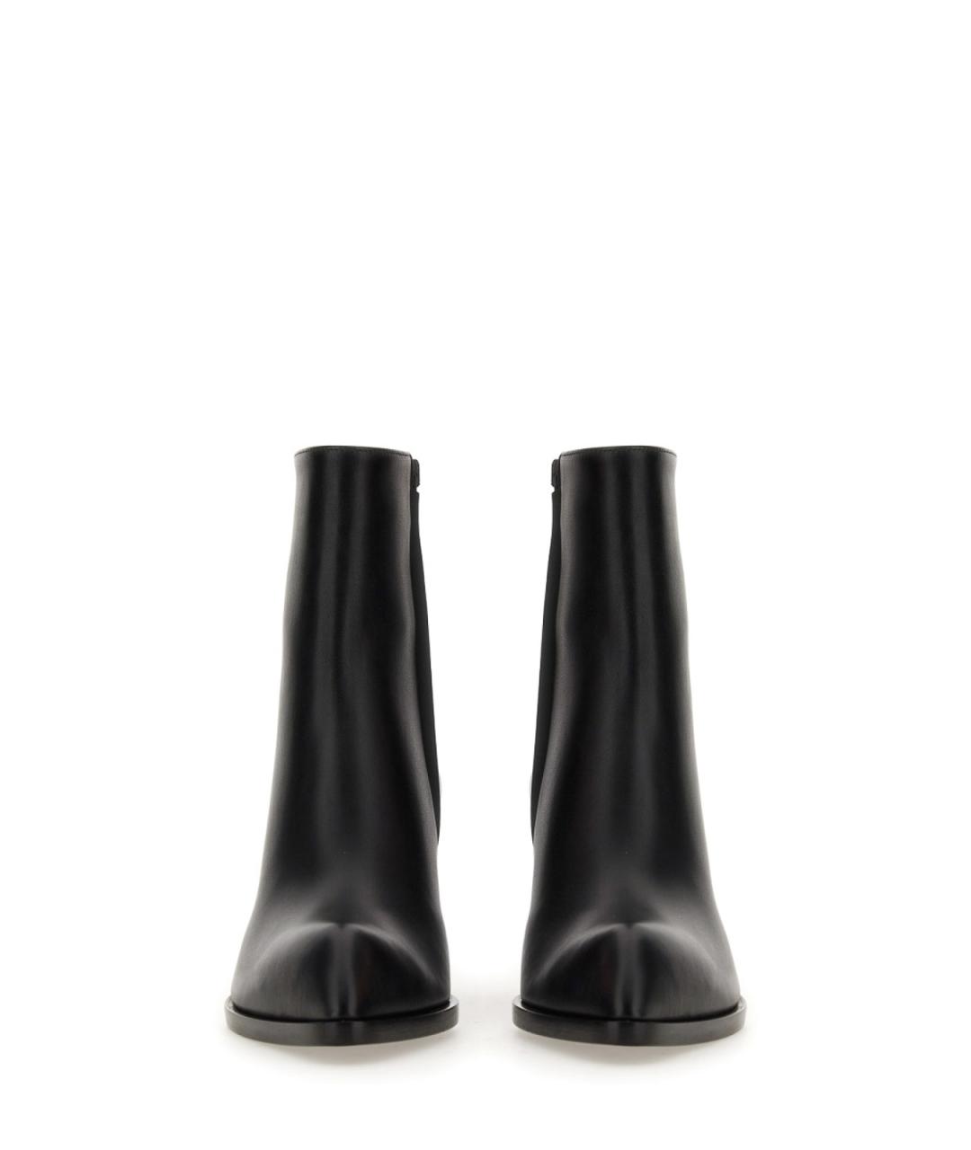 GIANVITO ROSSI Черные кожаные сапоги, фото 3