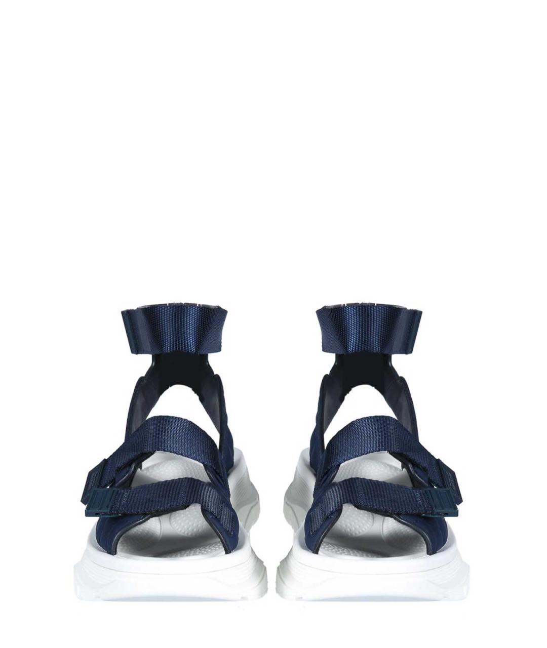 ALEXANDER MCQUEEN Синие сандалии, фото 2