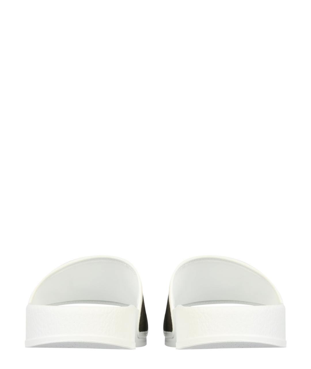 GIUSEPPE ZANOTTI DESIGN Черные резиновые сандалии, фото 3