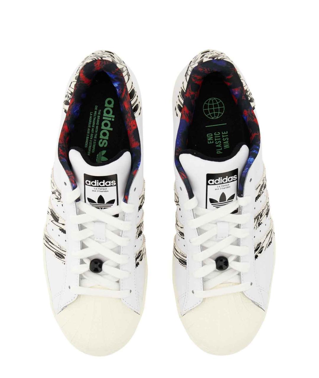 ADIDAS Мульти кожаные кеды, фото 2