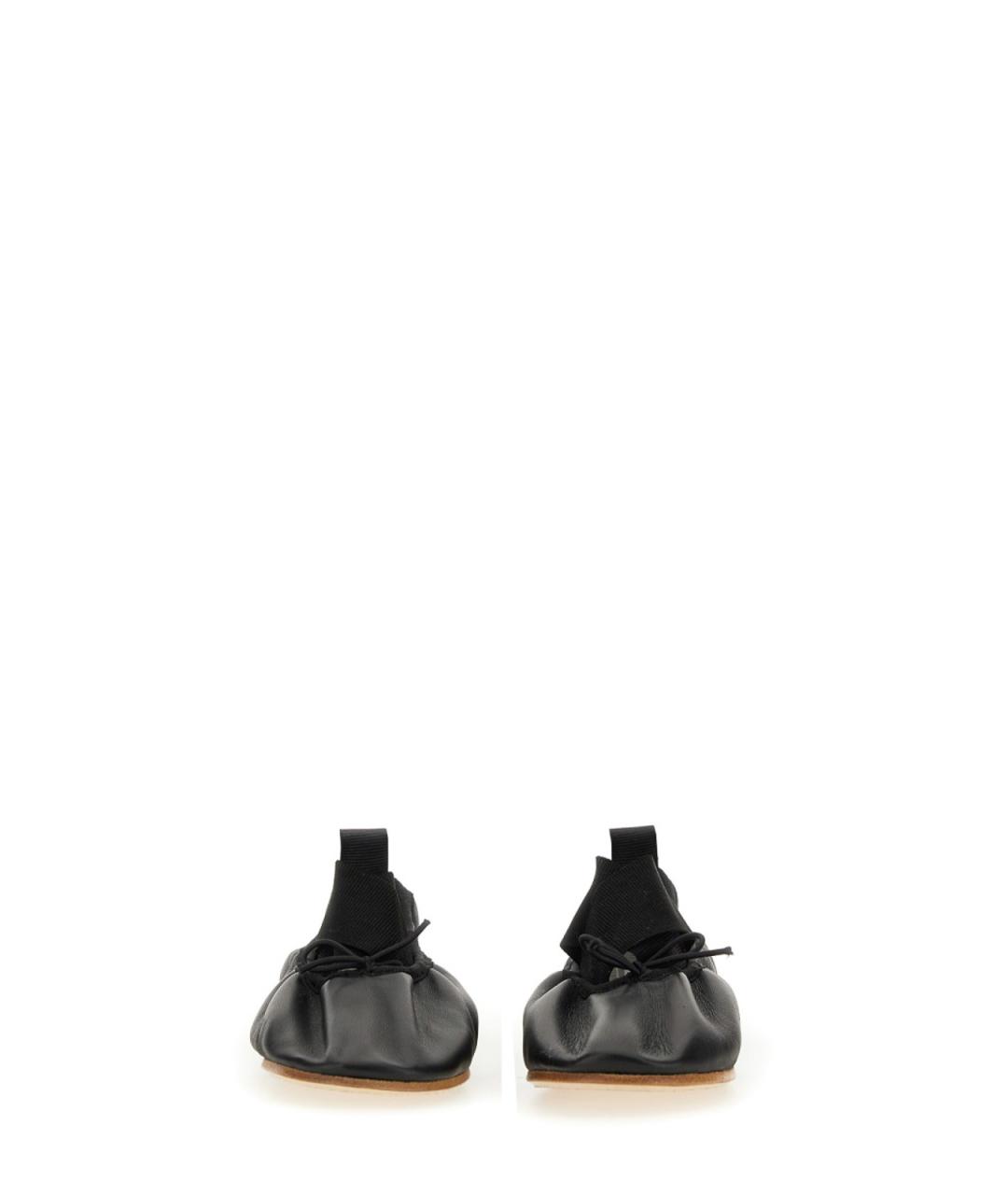 REPETTO Черные текстильные балетки, фото 4