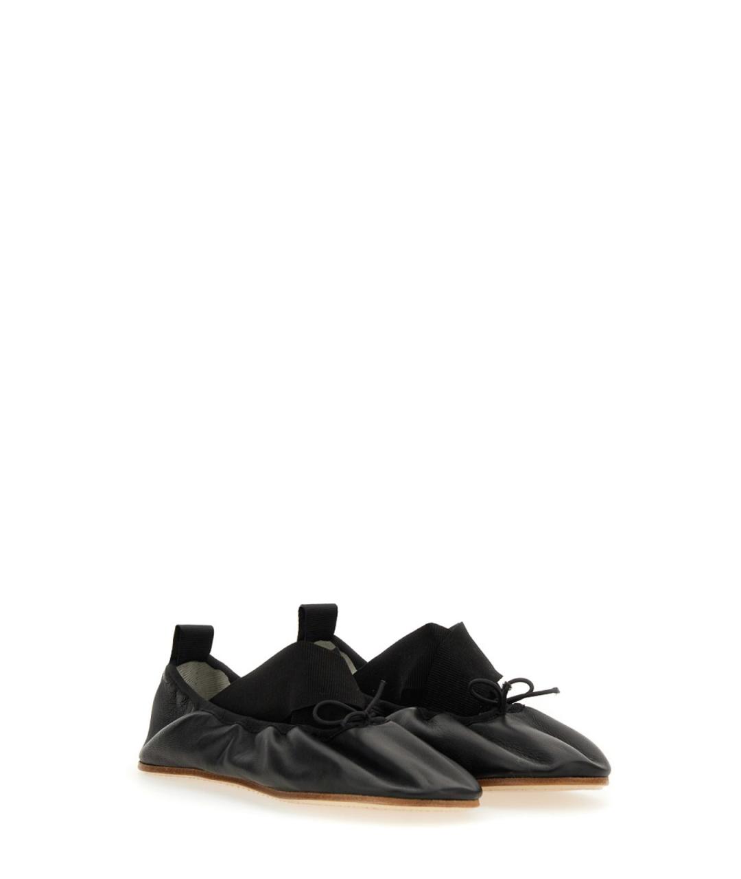 REPETTO Черные текстильные балетки, фото 2