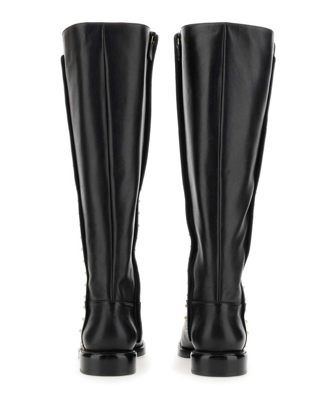 STUART WEITZMAN Черные кожаные сапоги, фото 3