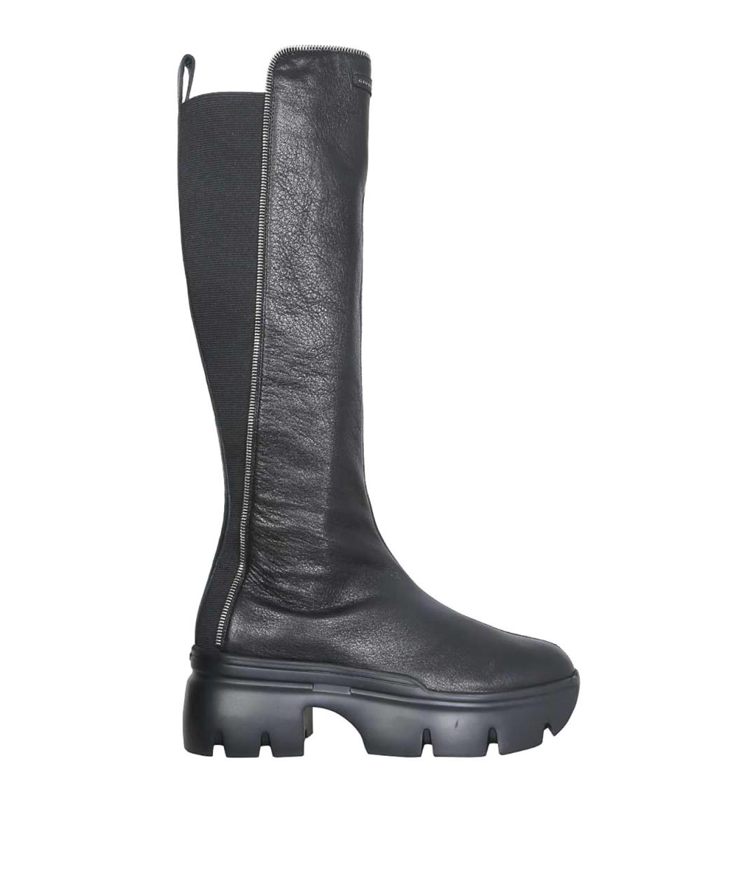 GIUSEPPE ZANOTTI DESIGN Черные резиновые сапоги, фото 1