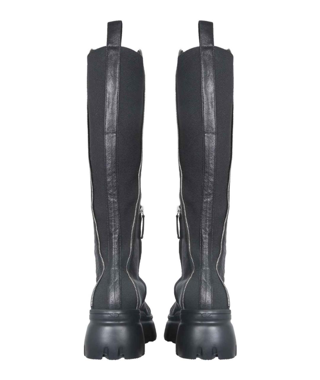 GIUSEPPE ZANOTTI DESIGN Черные резиновые сапоги, фото 3
