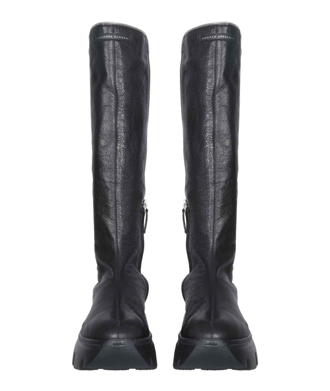 GIUSEPPE ZANOTTI DESIGN Черные резиновые сапоги, фото 2