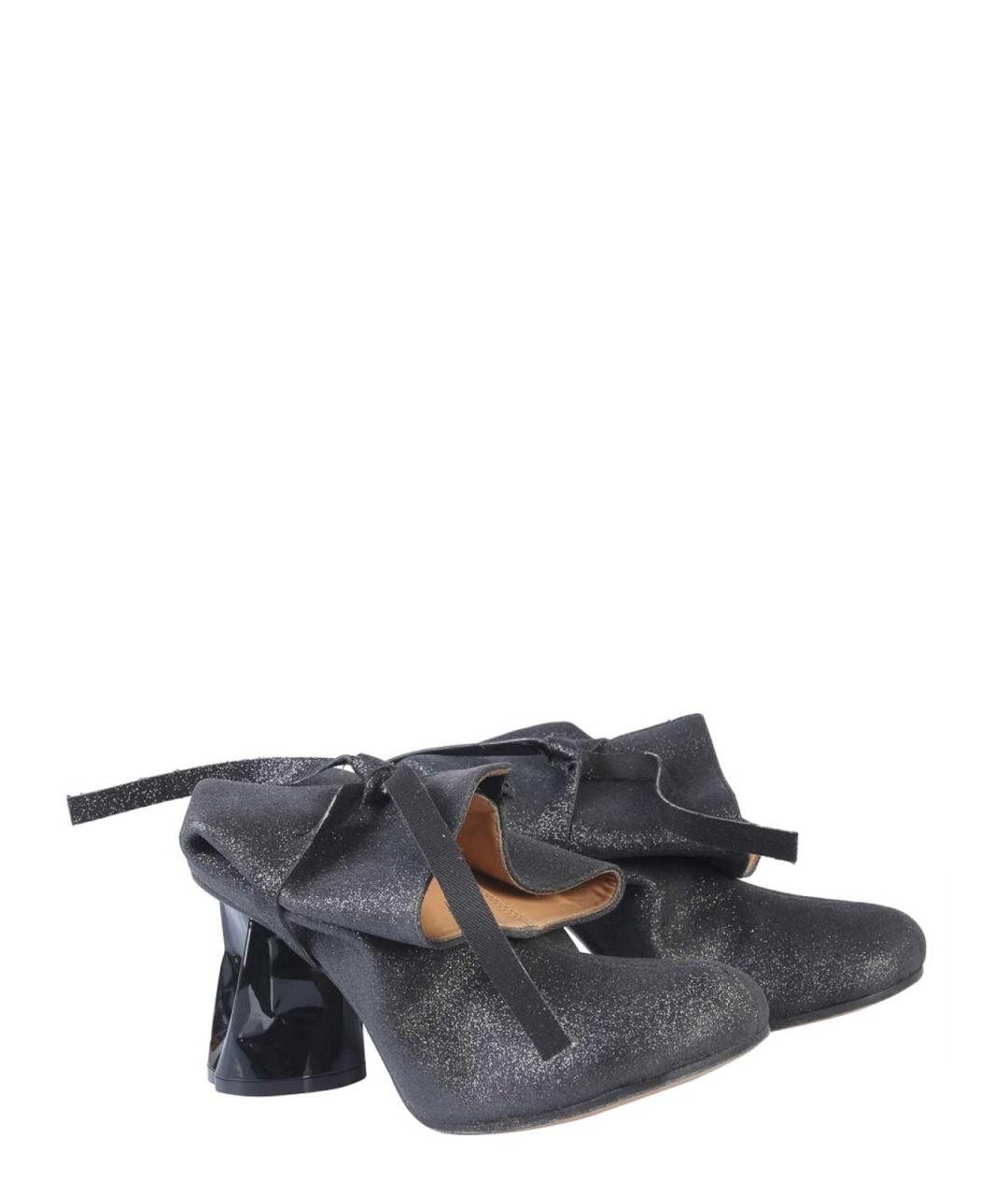 MAISON MARGIELA Черные синтетические сапоги, фото 3