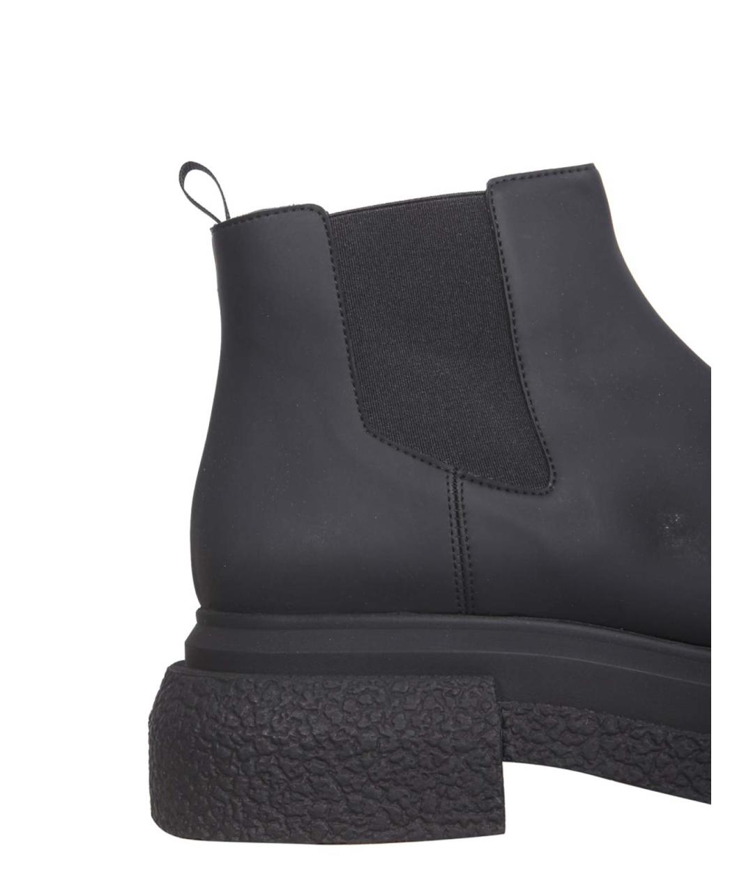 STUART WEITZMAN Черные кожаные сапоги, фото 3