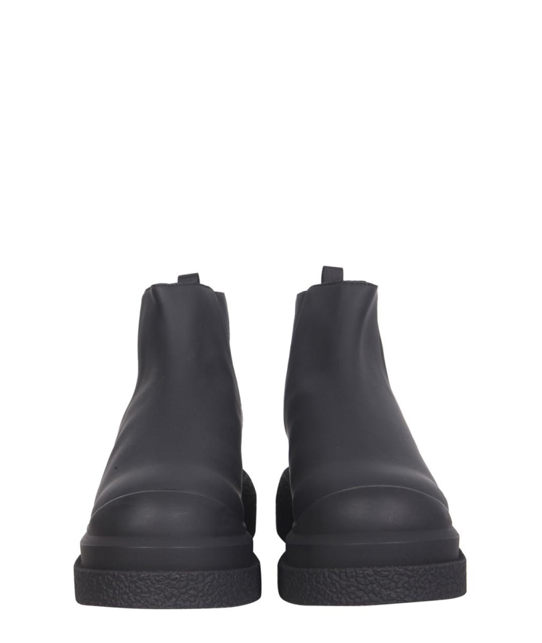 STUART WEITZMAN Черные кожаные сапоги, фото 2