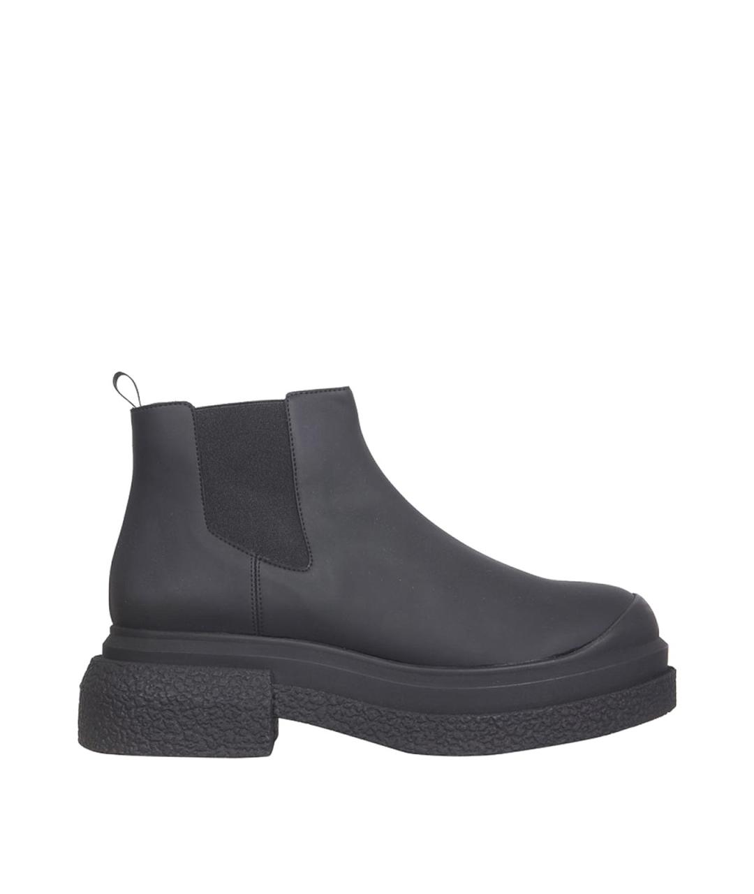 STUART WEITZMAN Черные кожаные сапоги, фото 1