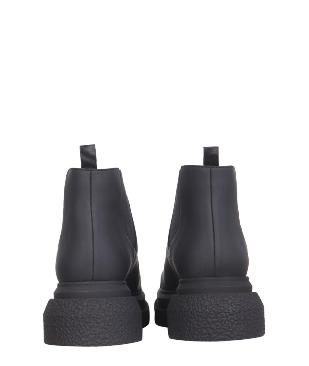 STUART WEITZMAN Черные кожаные сапоги, фото 4
