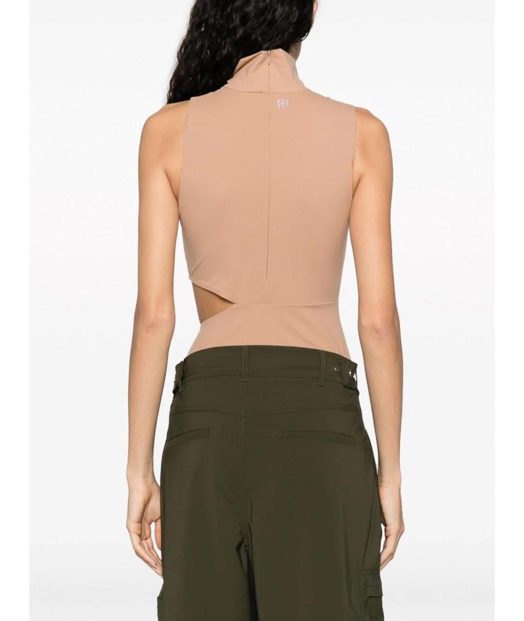 WOLFORD Розовое боди, фото 3