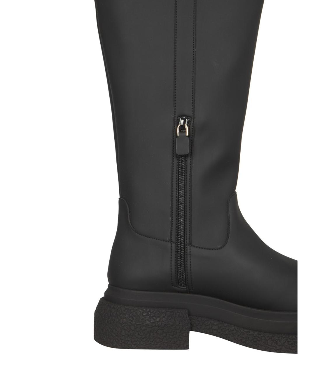 STUART WEITZMAN Черные кожаные сапоги, фото 3