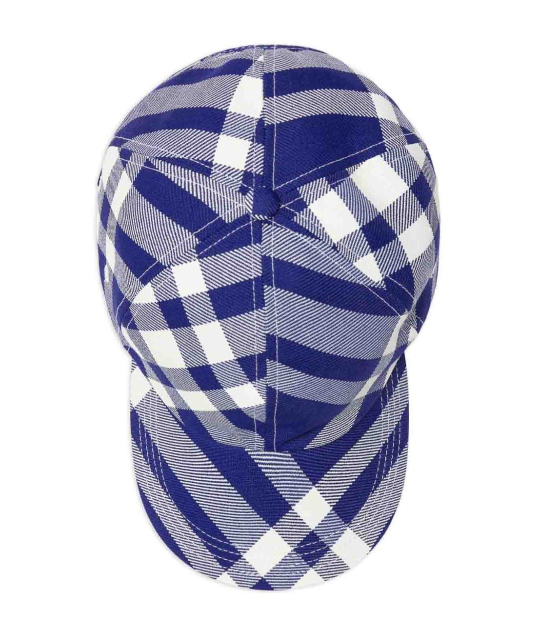 BURBERRY Черная хлопковая кепка/бейсболка, фото 2