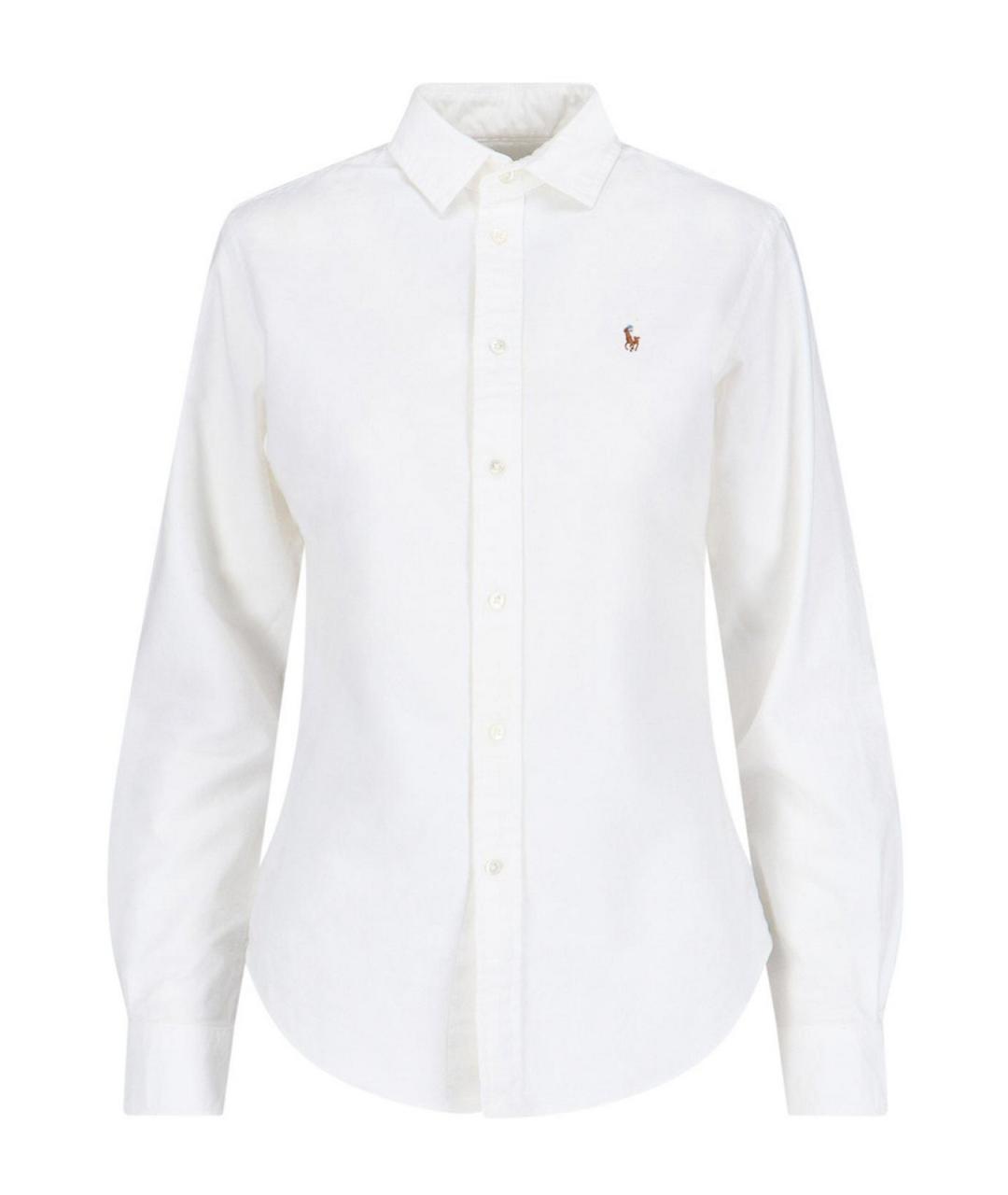 POLO RALPH LAUREN Белая хлопковая рубашка, фото 1