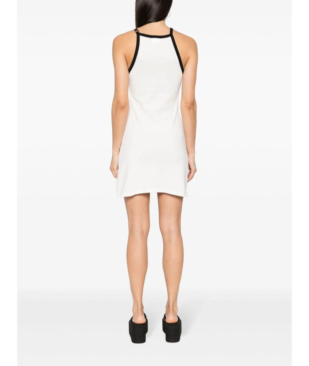 COURREGES Белое хлопковое повседневное платье, фото 4
