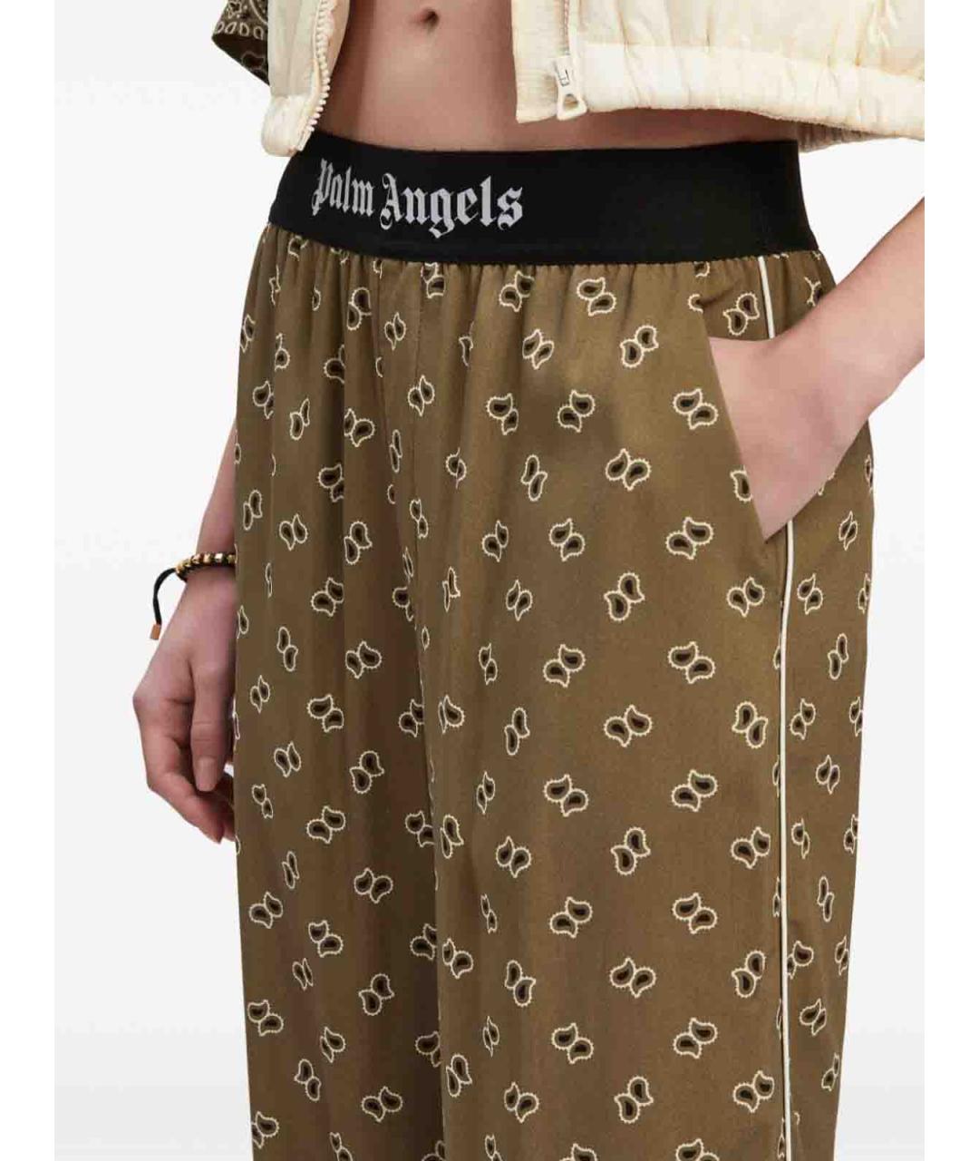 PALM ANGELS Зеленые спортивные брюки и шорты, фото 6