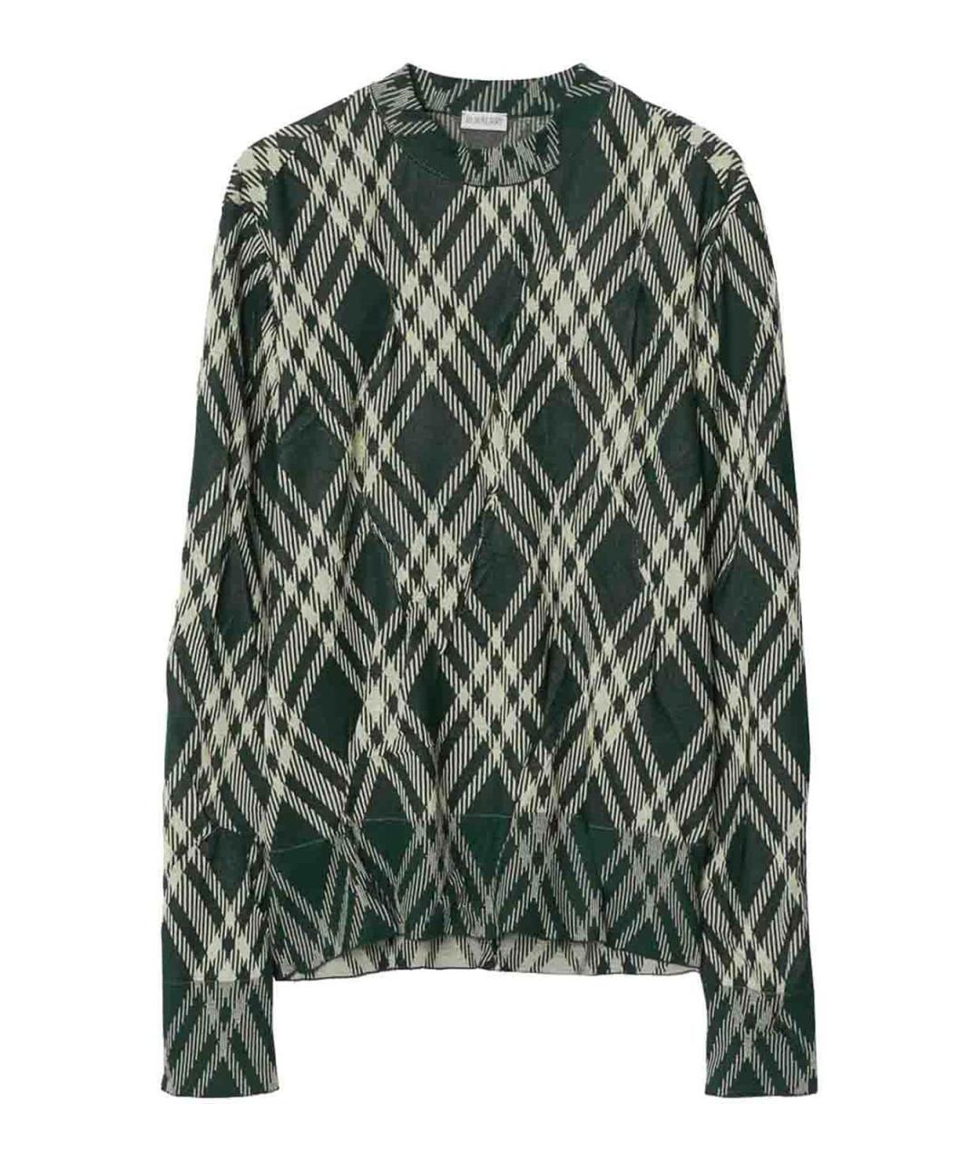 BURBERRY Мульти хлопковый джемпер / свитер, фото 1