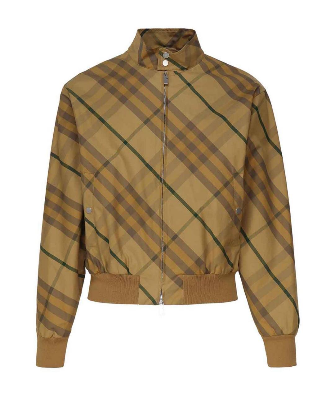 BURBERRY Бежевая хлопковая куртка, фото 1