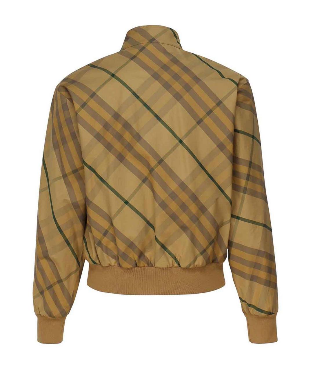 BURBERRY Бежевая хлопковая куртка, фото 2