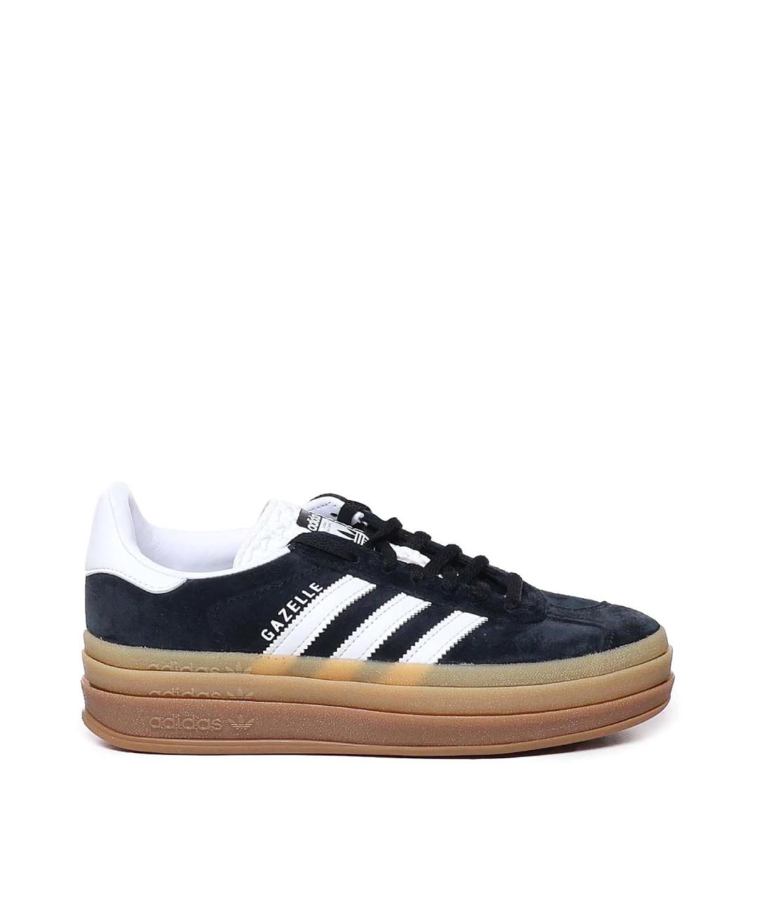 ADIDAS Черные замшевые кеды, фото 1