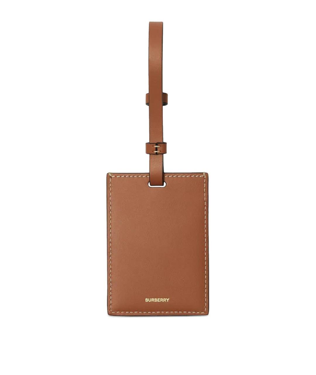 BURBERRY Бежевая кожаная сумка на плечо, фото 2